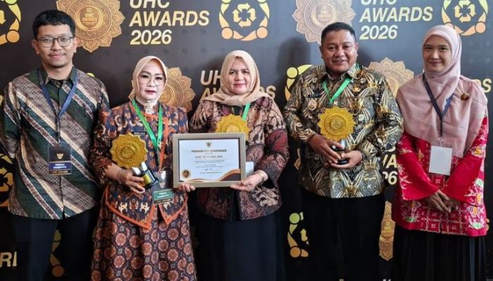 Kabupaten Touna Raih UHC Award Kategori Utama 2026, Kepesertaan BPJS Tembus 95 Persen
