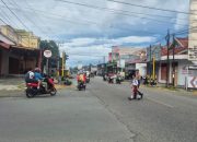 Ciptakan Kamseltibcarlantas, 15 Personel Sat Lantas Polres Touna Turun ke Jalan