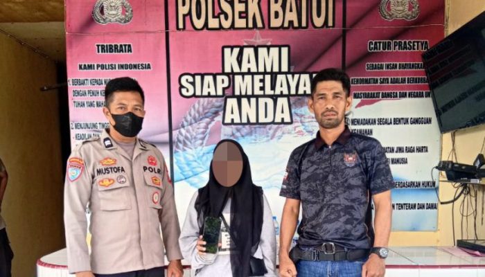 Beli HP Curian, Seorang IRT di Batui Diamankan Polisi