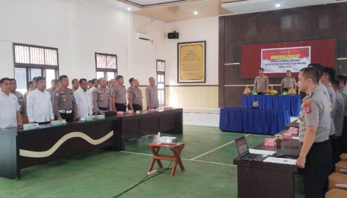 Wujudkan Transparansi, Kapolres Touna Tekankan Pengelolaan Anggaran 2026 yang Akuntabel