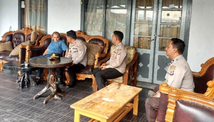 Jaga Stabilitas Kamtibmas, Sat Binmas Polres Touna Silaturahmi ke Ketua FKUB