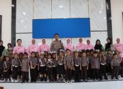 Kapolres Touna Terima Kunjungan 32 Murid PAUD Kemala Bhayangkari 13 dalam Agenda Field Trip