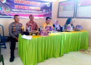 Hadiri Musrenbang dan Rembuk Stunting, Kapolsek Ampana Kota Sampaikan Sederet Pesan Kamtibmas