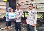 Ringankan Beban Masyarakat, Sat Binmas Polres Touna Kembali Gelar Aksi Kemanusiaan