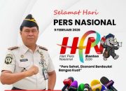 Kepala Lembaga Pemasyarakatan Kelas IIB Ampana Mengucapkan Selamat Hari Pers Nasional 2026