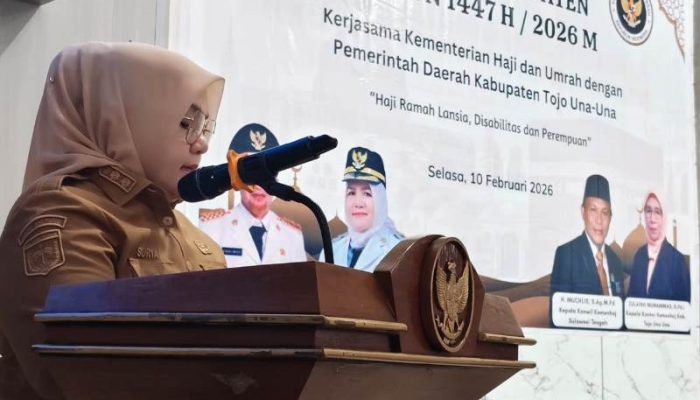 Buka Manasik Haji, Wabup Surya Beri Pesan Ini ke Jamaah Calon Haji