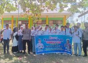 Gencarkan Operasi Keselamatan Tinombala, Subsatgas Binluh Polres Touna Sasar Titik Keramaian