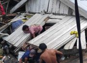 Satu Rumah Rusak Berat Akibat Puting Beliung, Kapolres Touna Minta Masyarakat Waspada