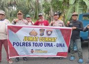 Sat Binmas Polres Touna Serap Aspirasi Petugas Kebersihan Lewat Program Jumat Curhat