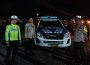 Polres Touna Terjunkan Personel Gabungan, Kawal Ketat Pawai 1000 Obor di Ampana