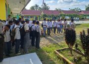 Tanamkan Disiplin Sejak Dini, Subsatgas Dikmas Polres Touna Sambangi SMAN 2 Ampana Kota