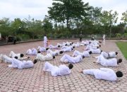Polres Touna Gelar Ujian Beladiri Polri, Syarat Mutlak Kenaikan Pangkat Periode Juli 2026