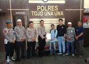 Polres Touna dan Jurnalis Sepakat Damai, Kesalahpahaman Berakhir Kekeluargaan