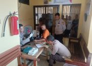 Pastikan Kondisi Stabil, Polres Touna Periksa Kesehatan Rutin di Rutan