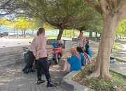 Sambut Ramadhan, Sat Binmas Polres Touna Gelar Patroli Dialogis di Kawasan Taman JH Ampana