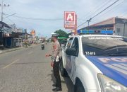 Jaga Kondusifitas Kota, Satlantas Polres Touna Gelar Blue Light Patrol di Jalur Protokol