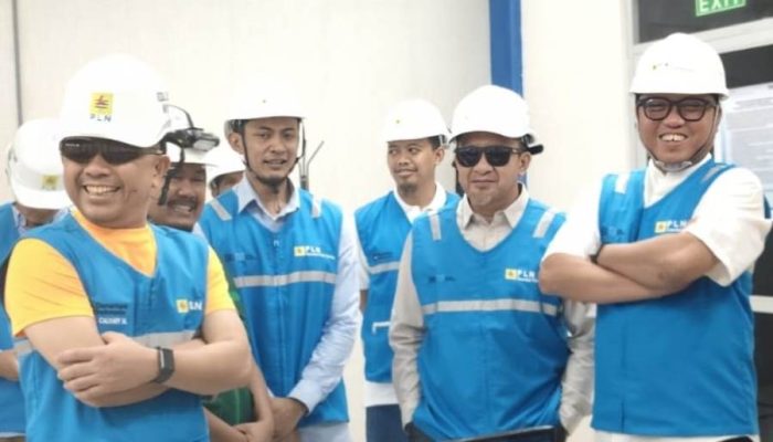 Dorong Peningkatan Pelayanan Listrik, Bupati Ilham Lawidu Bersama Direktur PT PLN dan Bupati Morut Tinjau PLTU Sabo