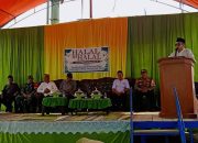 Hadiri Halal Bihalal di Desa Wakai, Bupati Ilham Lawidu Ajak Masyarakat Dukung Program Pemerintah