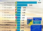 Capai 4,39 Persen, Pertumbuhan Ekonomi Touna semakin membaik