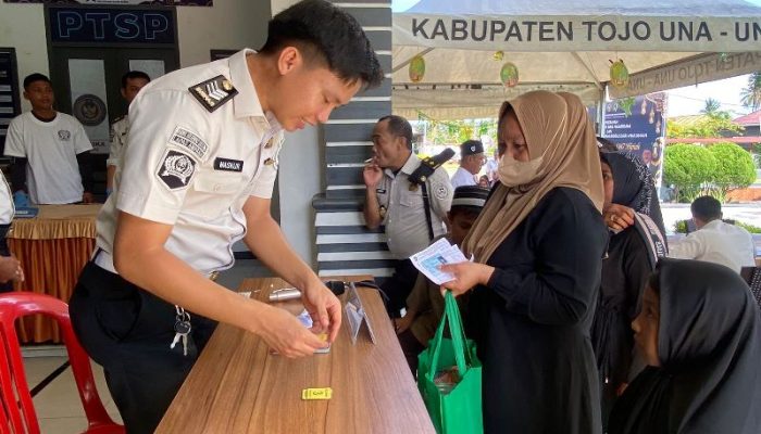 Lapas Ampana Perketat Pengawasan Layanan Besukan pada Hari Raya Idul Fitri 1447 H