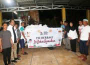 Tingkatkan Kepedulian dan Kebersamaan di Bulan Ramadhan, DPD PSI Touna Salurkan Bantuan Sembako untuk Warga