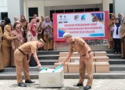 Dipimpin Sekda Alfian, Dispursip Touna Musnahkan 3.604 Berkas Arsip