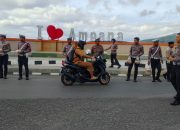 Berbagi Berkah Ramadhan, Satlantas Polres Touna Bagikan Takjil