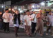 Ratusan Peserta Pawai Obor Sambut Idul Fitri 1447 H Dilepas Sekda Touna