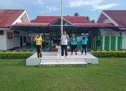 Semangat Pagi di Lapas Ampana, Plt. Kalapas Pimpin Senam Sehat, Pererat Kebersamaan WBP dan Pegawai