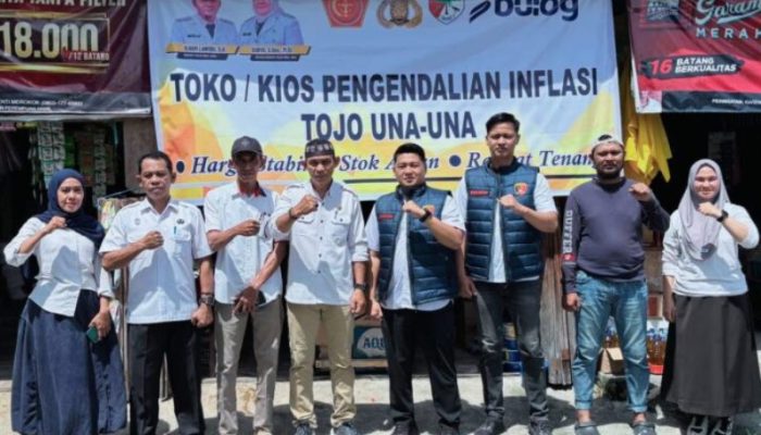 Jelang Hari Raya Idul Fitri, Pemkab Touna Gelar Pengendalian Inflasi