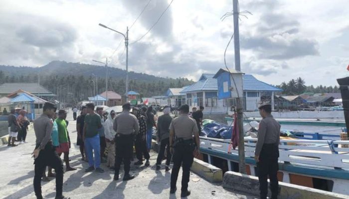 Jamin Keamanan Aktivitas Warga, Satsamapta Polres Touna Intensifkan Patroli Dialogis