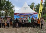 Kawal Swasembada Pangan 2026, Wakapolres Touna Pimpin Penanaman Jagung Serentak via Daring