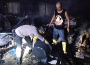 Diduga Akibat Main Petasan, Lima Rumah Warga di Una-Una Hangus Terbakar