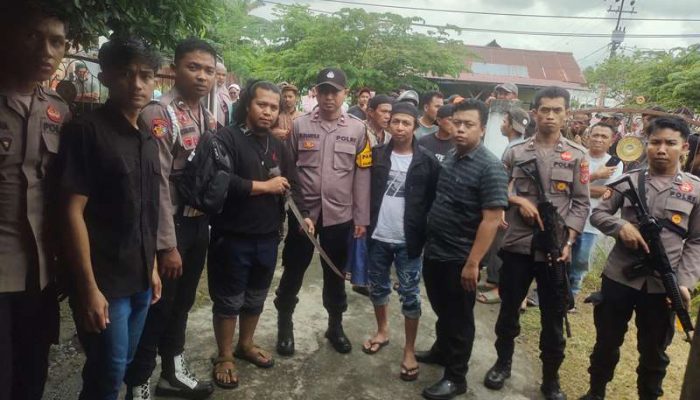 Gerak Cepat Call Center 110, Polres Touna Gagalkan Aksi Pembakaran Rumah oleh ODGJ Berparang