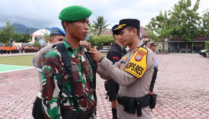 Polres Touna Gelar Apel Pasukan Operasi Ketupat Tinombala 2026 Guna Amankan Arus Mudik