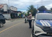 Perkuat Keamanan Jalan, Satlantas Polres Touna Intensifkan Blue Light Patrol