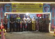Pastikan Pemudik Aman, Wakaopsres Touna Cek Langsung Kesiapan Pos Terpadu