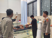 Polsek Ampana Kota Amankan Pelaku Penganiayaan Ayah Kandung di Kelurahan Bonerato