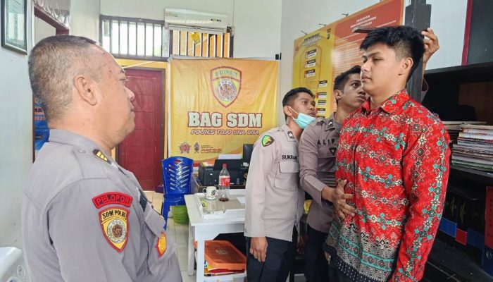 Pegang Teguh Prinsip BETAH, Polres Touna Pastikan Seleksi Polri 2026 Objektif