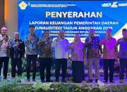 Bupati Ilham Lawidu Serahkan LKPD Audited Tahun Anggaran 2025
