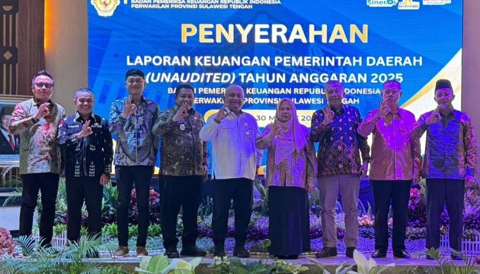 Bupati Ilham Lawidu Serahkan LKPD Audited Tahun Anggaran 2025