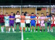 Bupati Ilham Lawidu Hadiri Fun Match Mini Soccer bersama Mahasiswa Touna