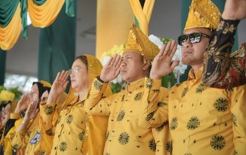 Pererat Silaturahmi Antar Daerah, Bupati Ilham Lawidu Hadiri HUT ke-24 Parimo