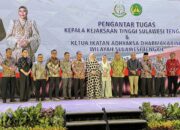 Bupati Ilham Lawidu Hadiri Malam Pengantar Tugas Kajati Sulteng