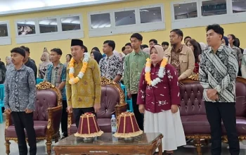 Pelantikan IMTU 2026, Ini Pesan Bupati Ilham Lawidu
