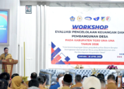 Perkuat Tata Kelola, Pemkab Touna Workshop Evaluasi Pengelolaan Keuangan dan Pembangunan Desa