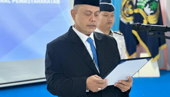Dorong Akselerasi Kinerja dan Layanan Pemasyarakatan, Kakanwil Ditjenpas Sulteng Lantik Empat Pejabat Manajerial