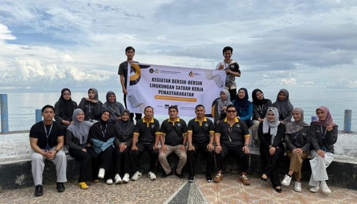 Semangat HBP ke-62, Lapas Ampana Gelar Aksi Nyata Bersih Lingkungan dan Fasilitas Umum