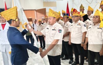 Pengurus KONI Kabupaten Touna Masa Bakti 2025-2029 Resmi Dilantik
