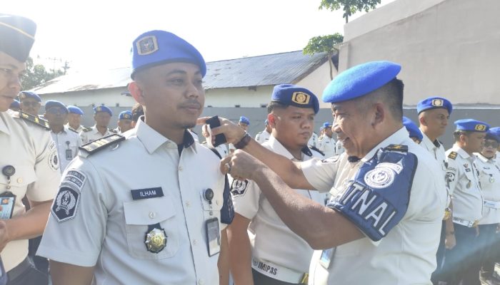 Jaga Marwah dan Integritas, Kanwil Ditjenpas Sulteng Kukuhkan 63 Personel Satops Patnal